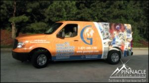 Van Truck Wrap