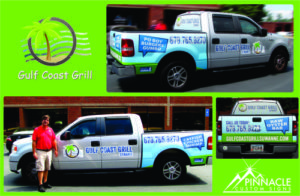 Partial Truck Wrap