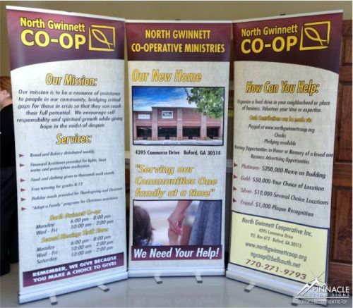 Tradeshow Display - Standing Banner