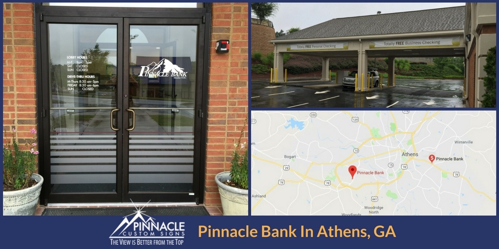 Pinnacle Bank opened a new location in Athens in 2017