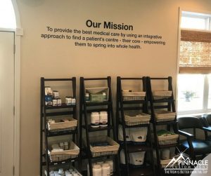 using wall graphics to add your mission statement to your location